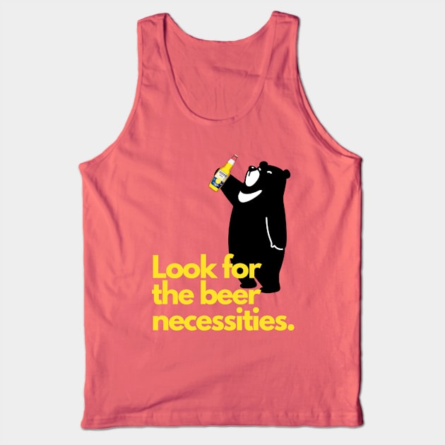 The Beer Necessities Tank Top by AJDP23